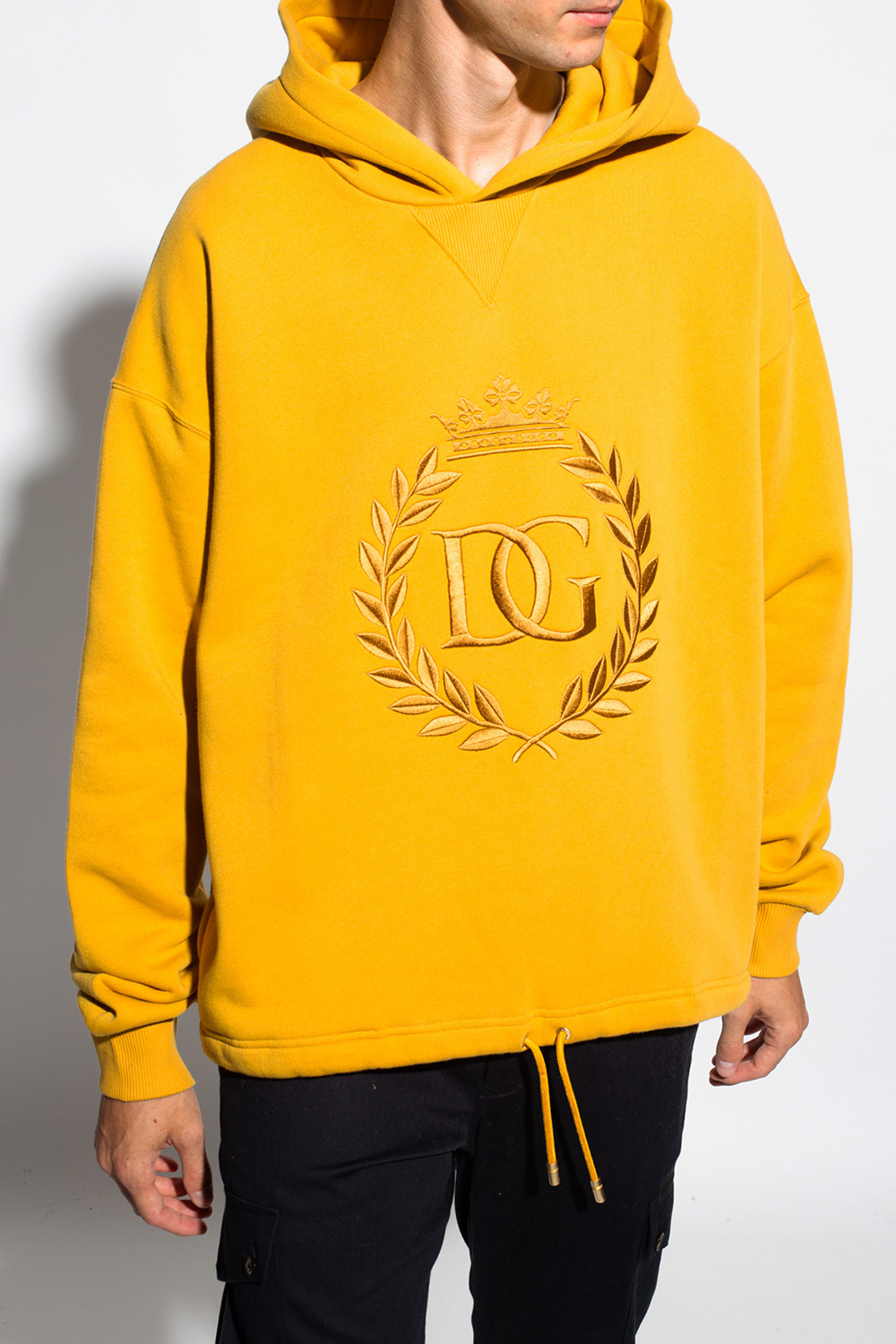 Dolce gabbana sale yellow hoodie